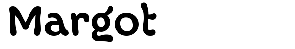 Margot font preview